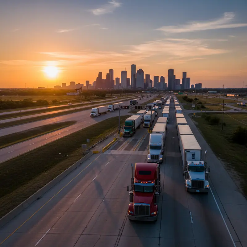 HOUSTON TRUCKING CORRIDORS





